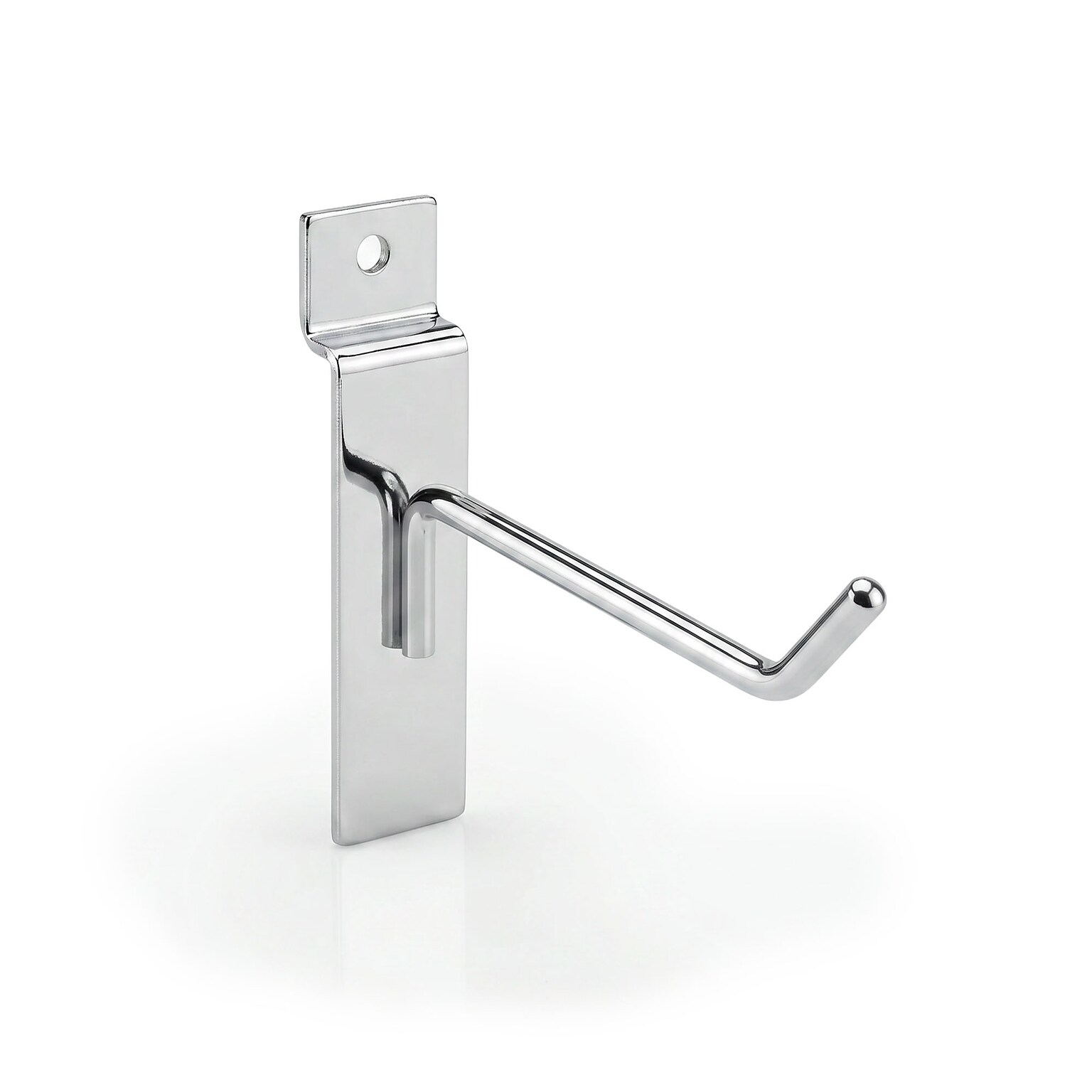 Azar 4 Metal Wire Slat Wall Hook, 50/Pack (700864-50PK)