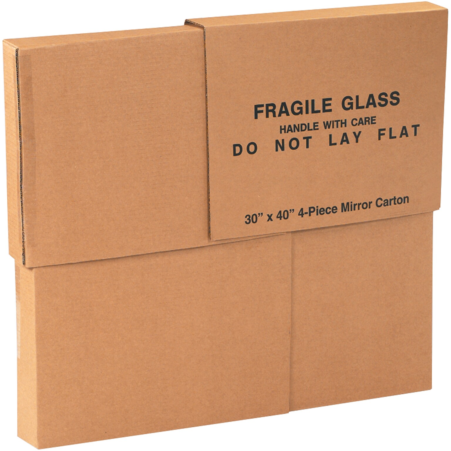 30 x 40 x 3.5 Moving Boxes and Kits, 32 ECT, 4/Bundle (30404PCMC)