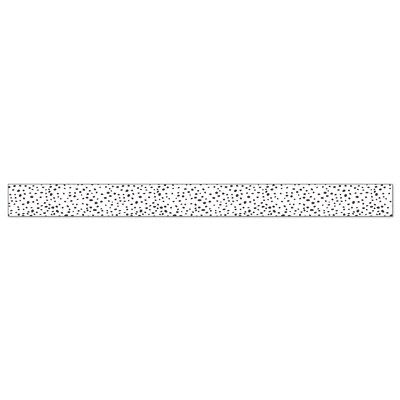 Carson Dellosa Education We Belong Straight Borders Per Bundle, 3"x 3', Black Dots, 6/Bundle (CD-108495-6)