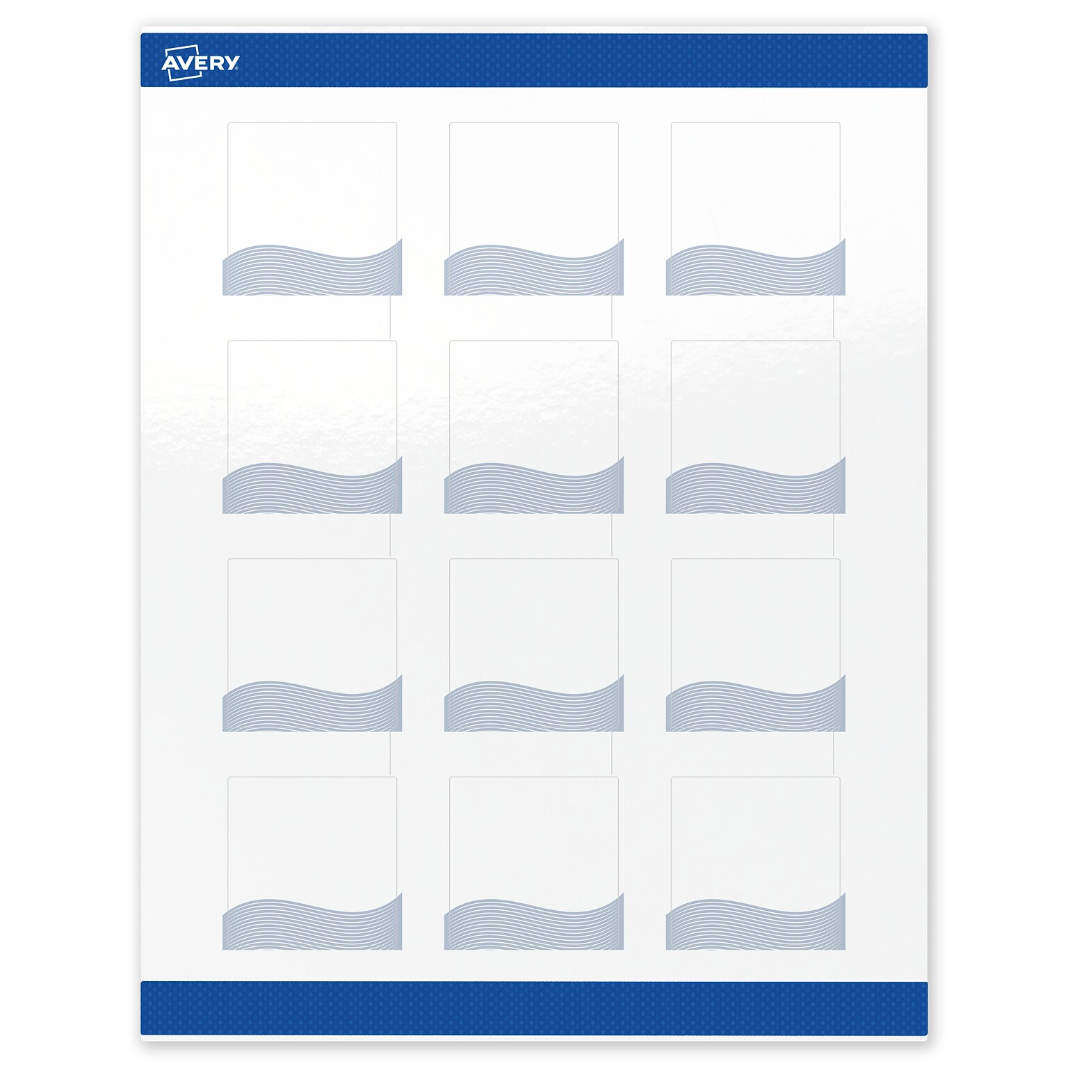 Avery Laser/Inkjet Square Multipurpose Labels, 2 x 2, White, 120/Pack (S00-ETW)