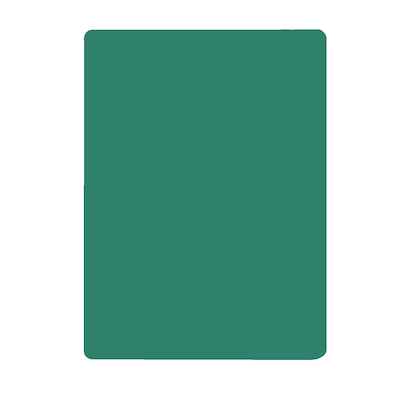 Flipside Products Green Chalk Board, 9.5 x 12, 6/Pack (FLP101096)