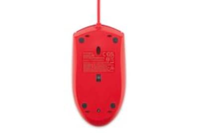 Kensington Pro Fit Washable Wired Ambidextrous USB-A Mouse, Red (K75239US)