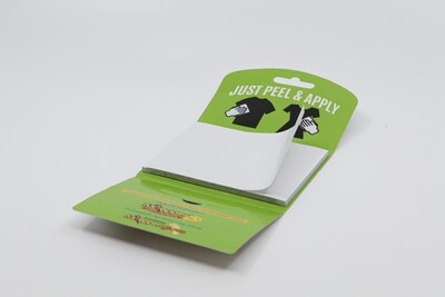 FurZapper LintZapper Portable Lint Sheets, White/Green, 3/Pack (LZ003PK)