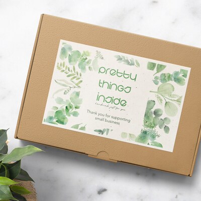 Avery Hemp Rectangle Laser/Inkjet Multipurpose Labels, 5-1/2" x 8-1/2", Off-White (40/Pack)