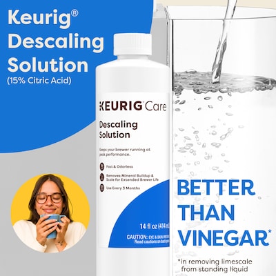 Keurig® Descaling Solution for All Keurig® K-Cup® Pod Coffee Makers (5000389036)