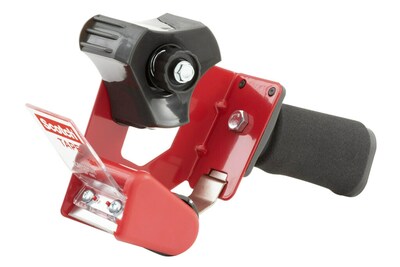 Scotch Heavy Duty Packaging Tape Dispenser, 2" Wide, Red (MMMST181)