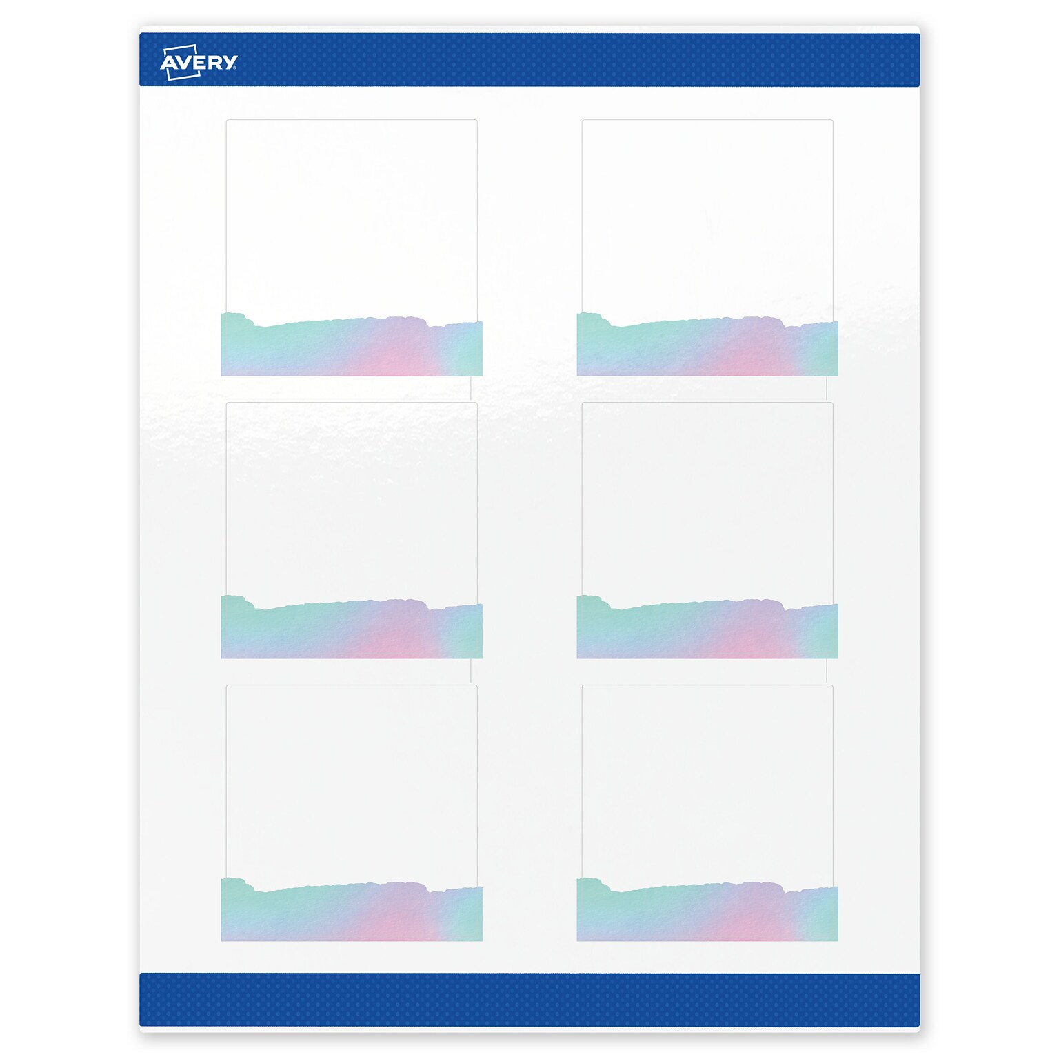 Avery Laser/Inkjet Square Multipurpose Labels, 3 x 3, White, 120/Pack (S00-F42)