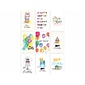 Better Office Fun & Chic Birthday Cards with Envelopes, 6" x 4", Assorted Colors, 99/Pack (64532-99PK)