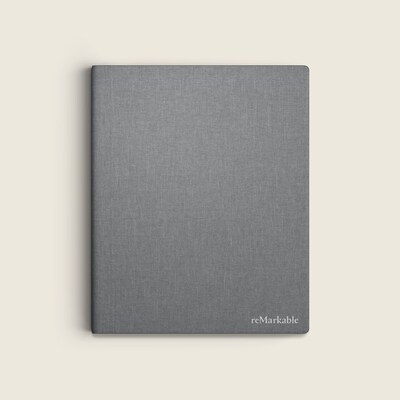 reMarkable Polymer Weave 10.3 Book Folio for reMarkable 2, Gray (RM314)