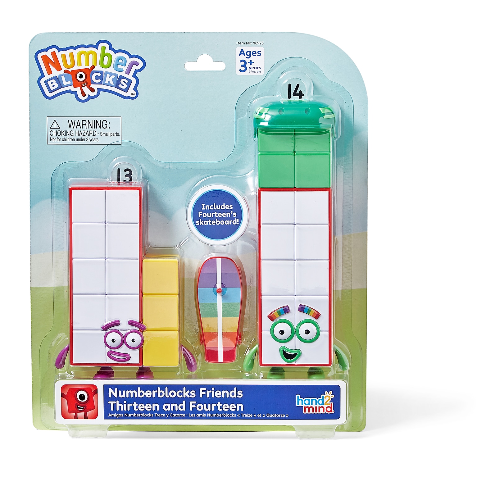 hand2mind Numberblocks Friends Thirteen and Fourteen Figure Pack (96925)