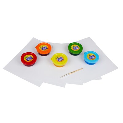 Crayola Spill-Proof Washable Paint Kit, Assorted Colors, 2 Kits/Bundle (BIN541092-2)