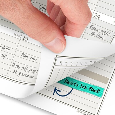 2027 AT-A-GLANCE 3.75" x 6.75" Weekly & Monthly Planner Refill, White/Brown (471-285Y-27)