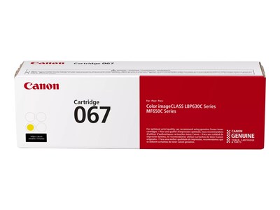 Canon 067 Yellow Standard Yield Toner Cartridge (5099C001)