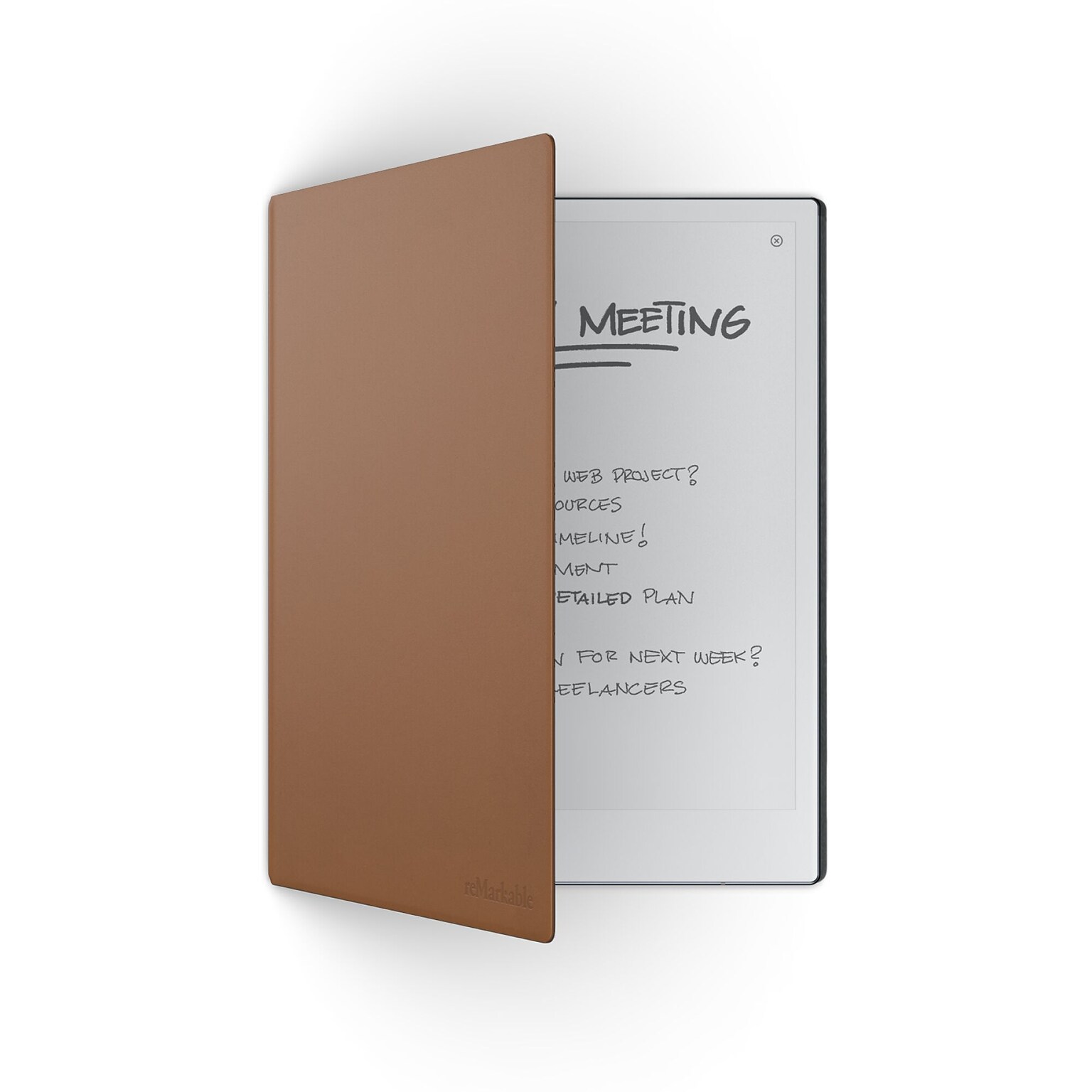reMarkable Premium Leather 10.3 Book Folio for reMarkable 2, Brown (RM313)