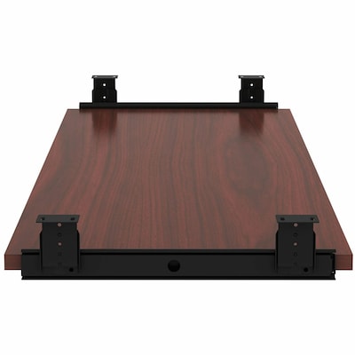Lorell Universal Laminate Keyboard Tray, Mahogany (LLR87523)