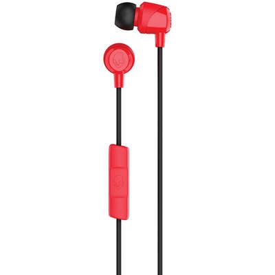 Skullcandy Jib Earbuds with Microphone, Red (S2DUY-L676)