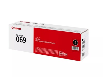 Canon 069 Black Standard Yield Toner Cartridge, Print Up to 2,100 Pages (5094C001)