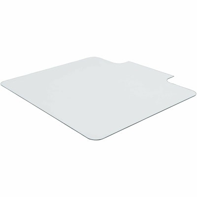 Lorell Tempered Glass Chairmat with Lip (LLR82837)