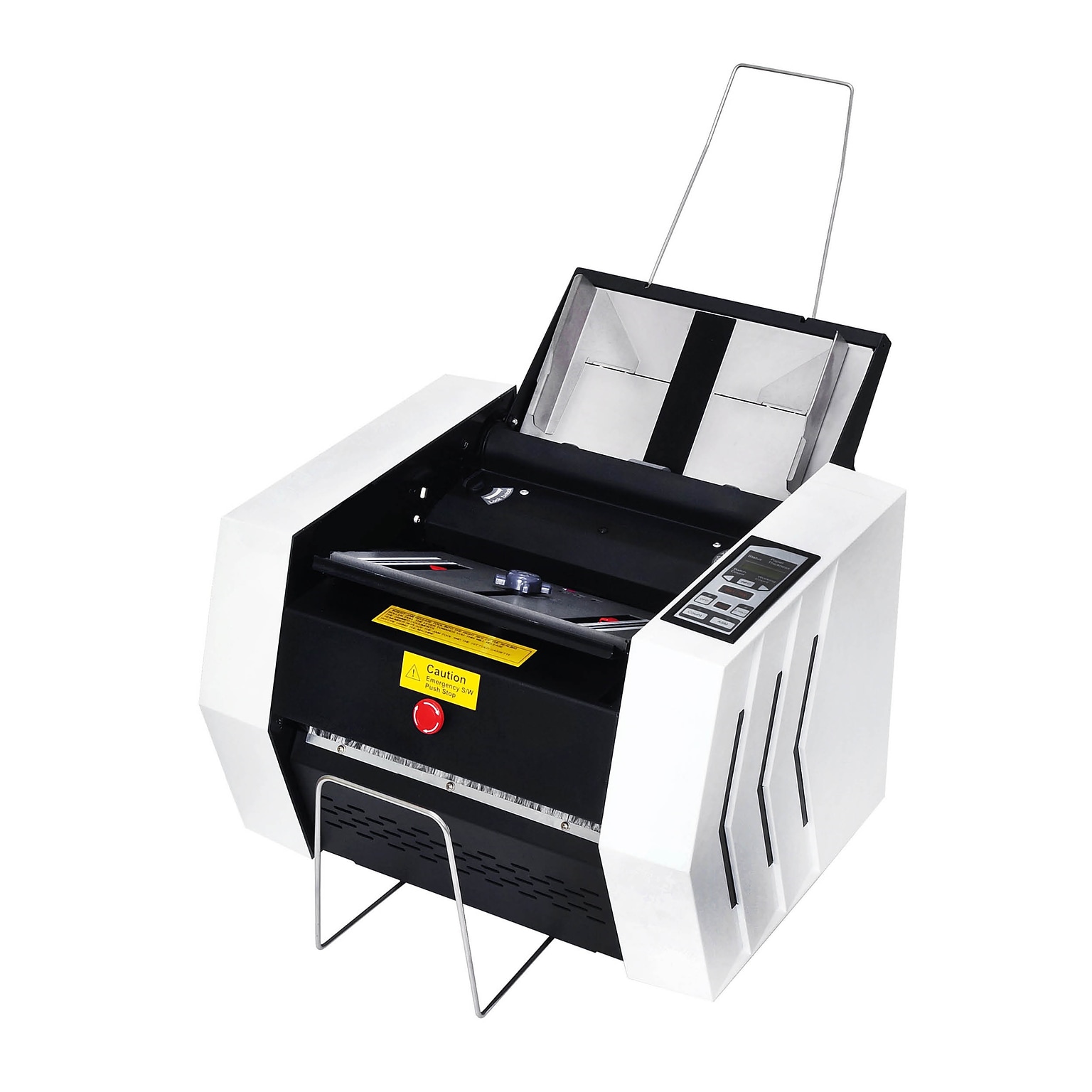 MBM ES5500 Pressure Sealer, Capacity 5,500 Sheets/Hour, V, C, Z, and Uneven Z Folds, Angled Seal, White (ES0784)