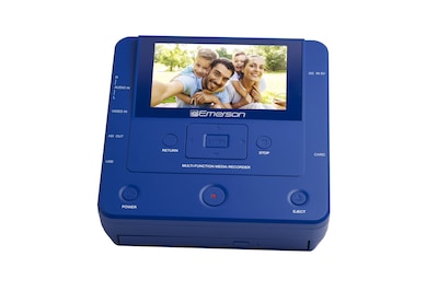 Emerson EMT-1200 Multimedia Recorder with 4.3-In LCD Screen: Record Videos, Music, and Photos from Phone to DVD (EMT-1200 - BL)