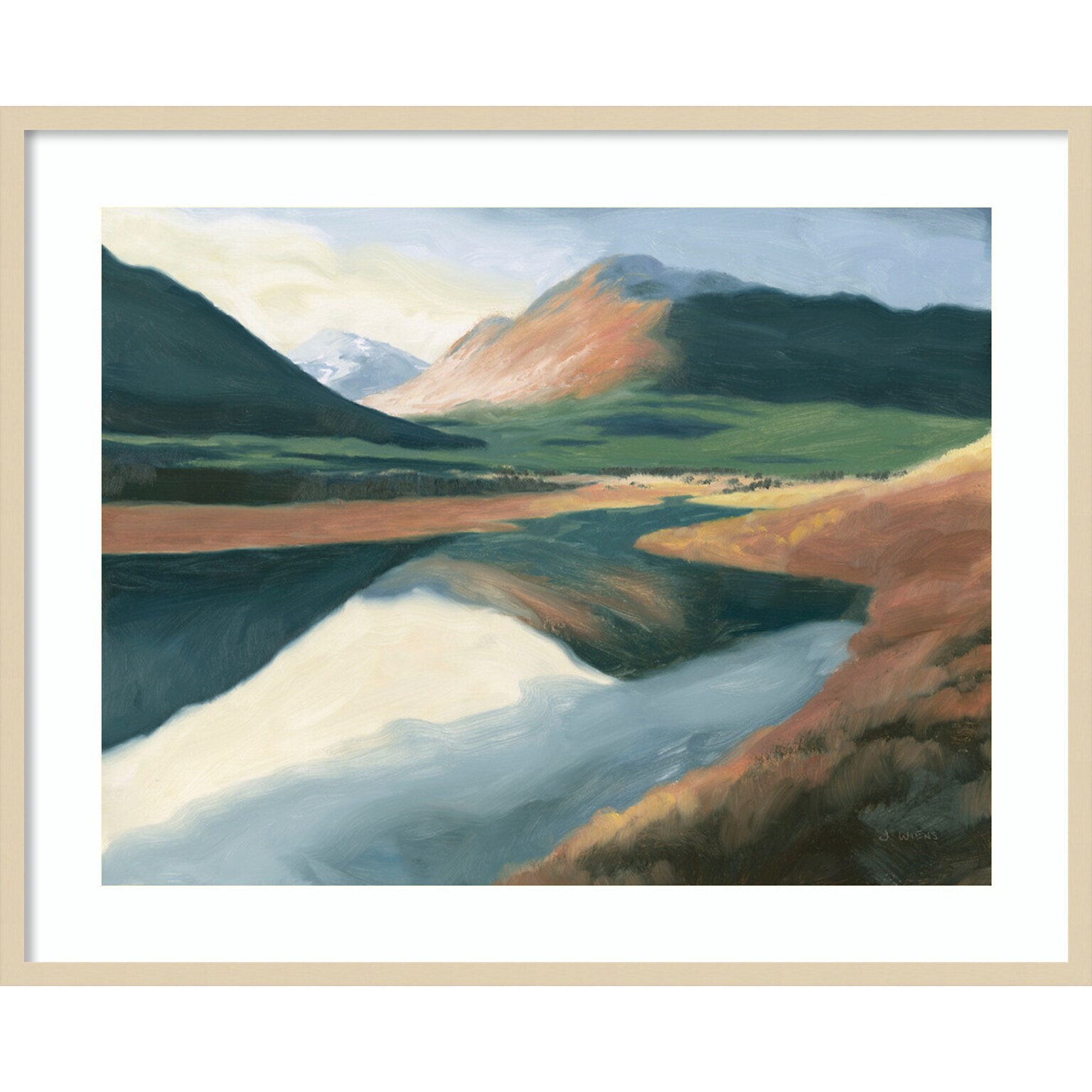 Amanti Art High North by James Wiens Wood Framed Wall Art Print, 41 x 33 (A42675548092)