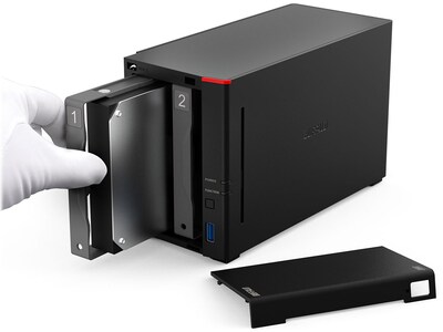 Buffalo LinkStation SoHo 700 2-Bay 4TB External NAS, Black (LS720D0402B)