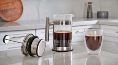 Simpli Press 34-Ounce Coffee Press, Black (SIM34OBLA)