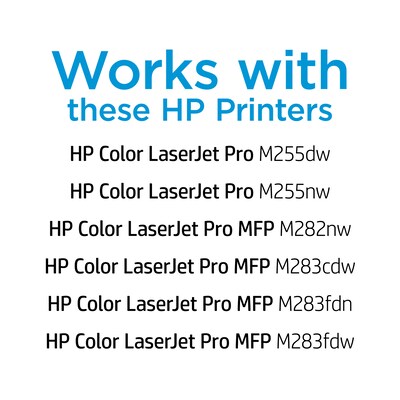 HP 206A Black Standard Yield Toner Cartridge (W2110A)