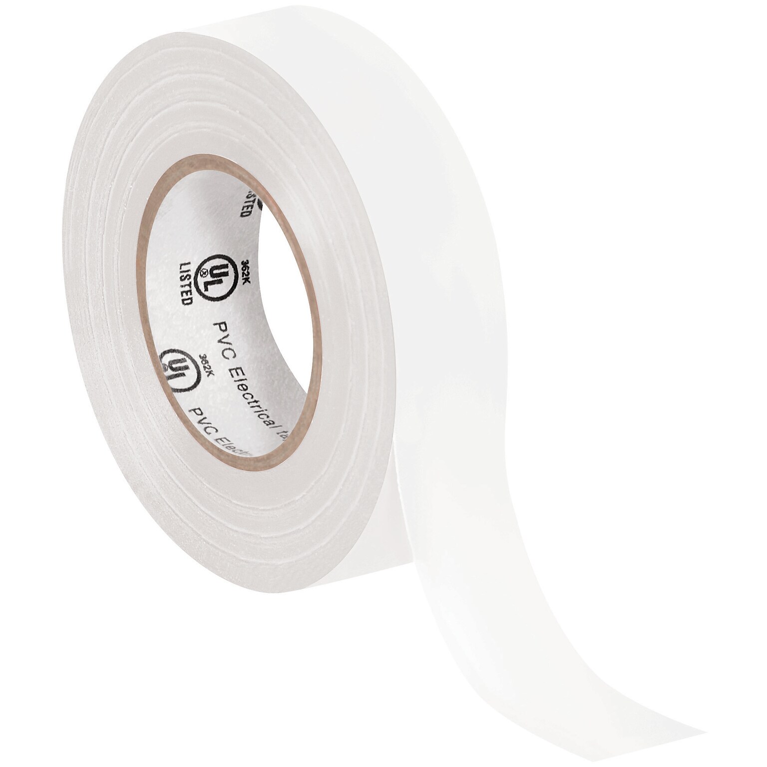 Tape Logic Vinyl Electrical Tape, 0.75 x 60, White, 10/Carton (T96461810PKW)