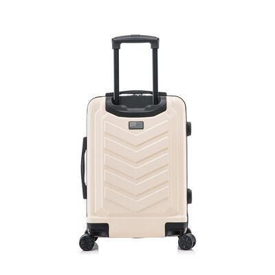 US Army FOX 20" Hardside Carry-On Suitcase, 4-Wheeled Spinner, TSA Checkpoint Friendly, Sand (USLFOX00S-SAN)