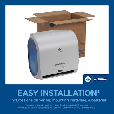 enmotion enMotion Hardwound Paper Towel Dispenser, Gray (59487A)