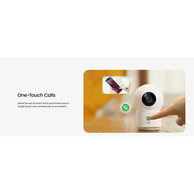 aosu Wireless Smart Security Camera, White (C2E2BH11)