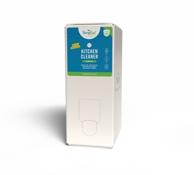 Simpleaf Clean Kitchen Cleaner & Degreaser Concentrate, Citrus Zest, 5 Gallon (SKCBIB015GCZCon)