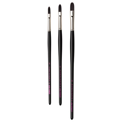 da Vinci Artist Signature Collection by Evan Woodruffe Acrylic Brushes, 3 /Pack (DVXVA4120210)