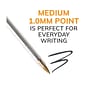BIC Cristal Xtra Smooth Ballpoint Pen, Medium Point, Black Ink, 500/Pack (MS500E-BLK)