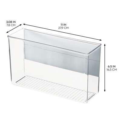 iDesign Magnetic Organizer Bins for Laundry Room - Holds Stain Removers, Dryer Sheets, and Detergent Pods