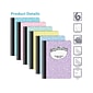 Better Office Composition Notebooks, 7.5 x 9.75, Wide Ruled, 80 Sheets, /Pack (25266-6PK)
