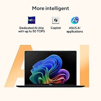ASUS Vivobook 18 WUXGA 18" Laptop, AMD Ryzen AI 7 445 (2026), 16GB RAM, 512GB SSD, Backlit Keyboard, Windows 11