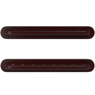 Viper Traditional Mahogany 8 Cue Wall Cue Rack (52-0116)