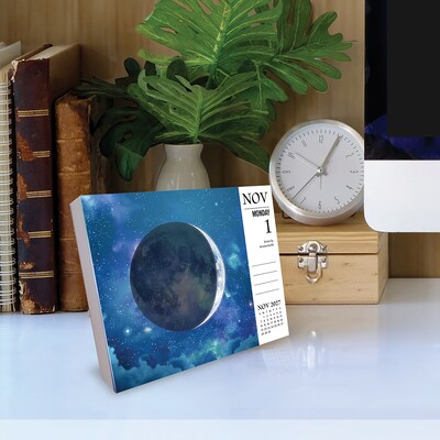 2027 Willow Creek Moon Magic 5.4" x 6.2" Day-to-Day Calendar (63620)