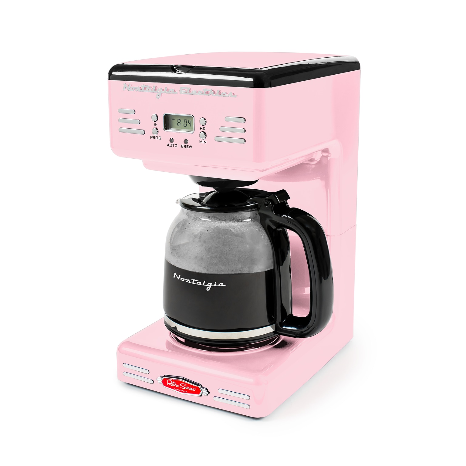 Nostalgia 12-Cups Automatic Coffee Maker (RCOF12PK)