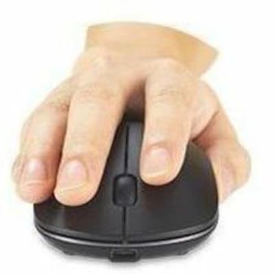Kensington MY230 EQ Midsize Wireless Ambidextrous Optical USB-A Mouse, Black (K75303NA)