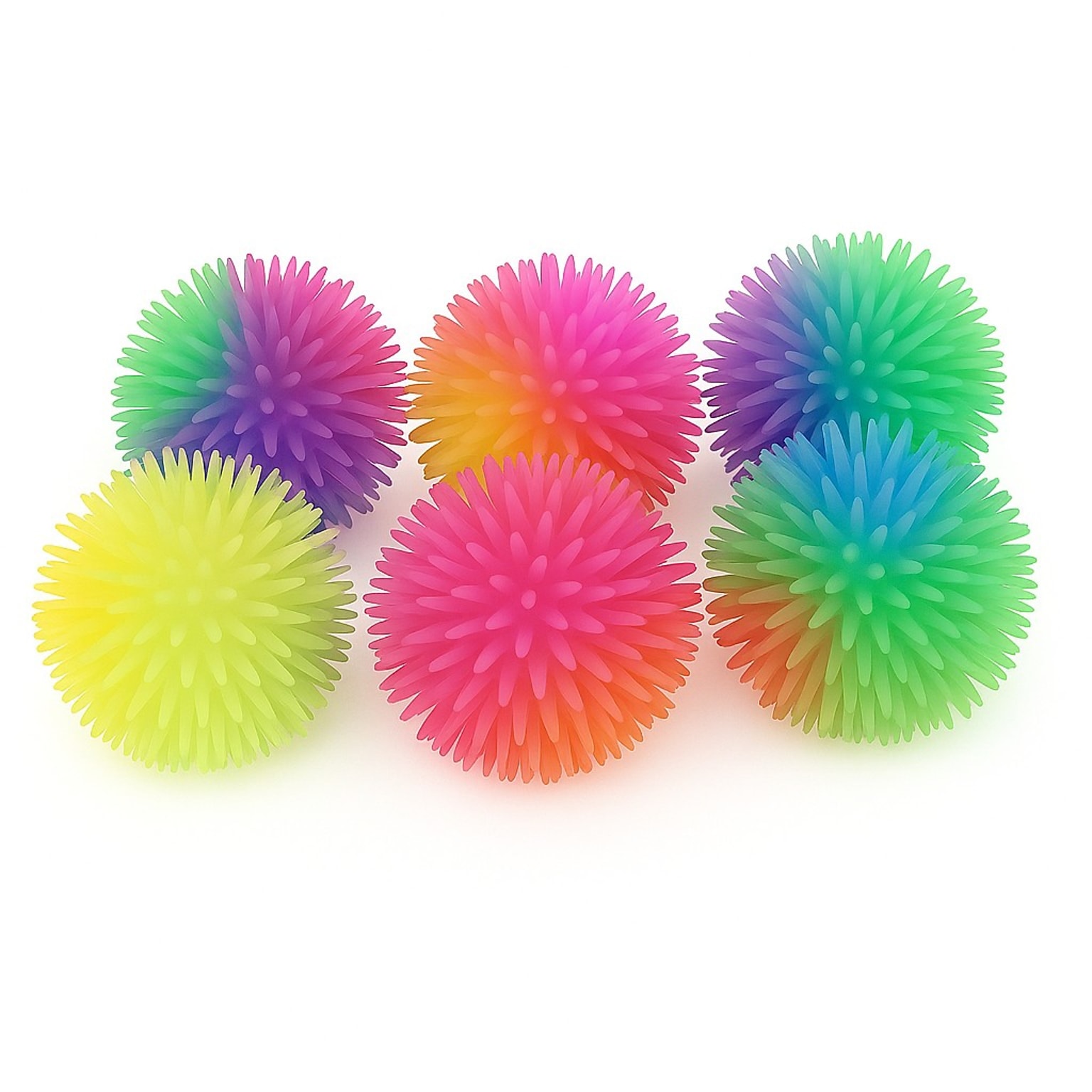 Gloworks Light Up Puffer Balls, 11 6pk (SL3400)