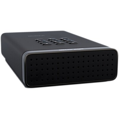 iStorage diskAshur Encrypted DT3 4TB External USB 3.2 Gen 1 External Hard Drive, Black (IS-DT3-256-4000-F)
