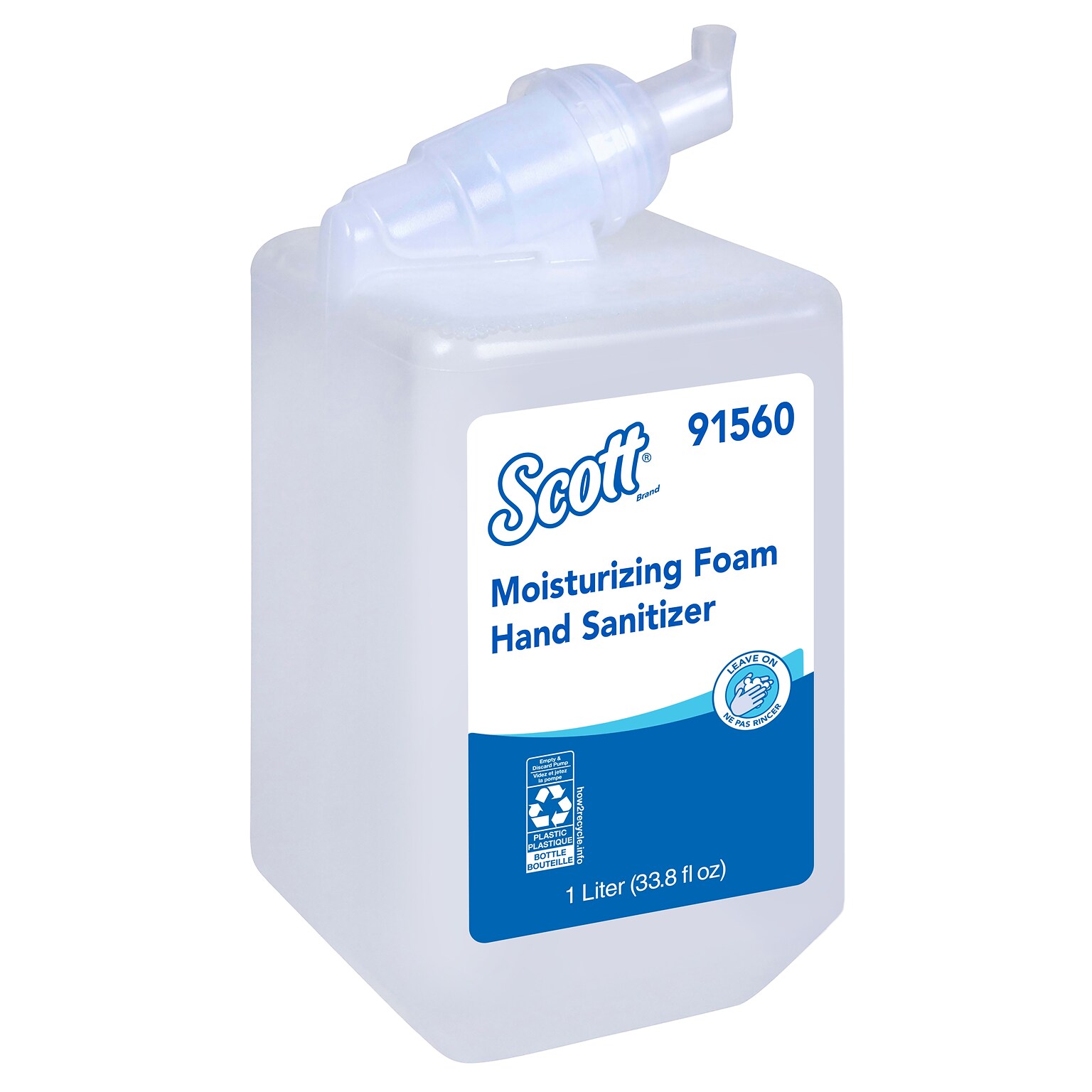 Scott Pro Foaming Hand Sanitizer Refill, Fresh Scent, 1000 mL., 6/Carton (91560)