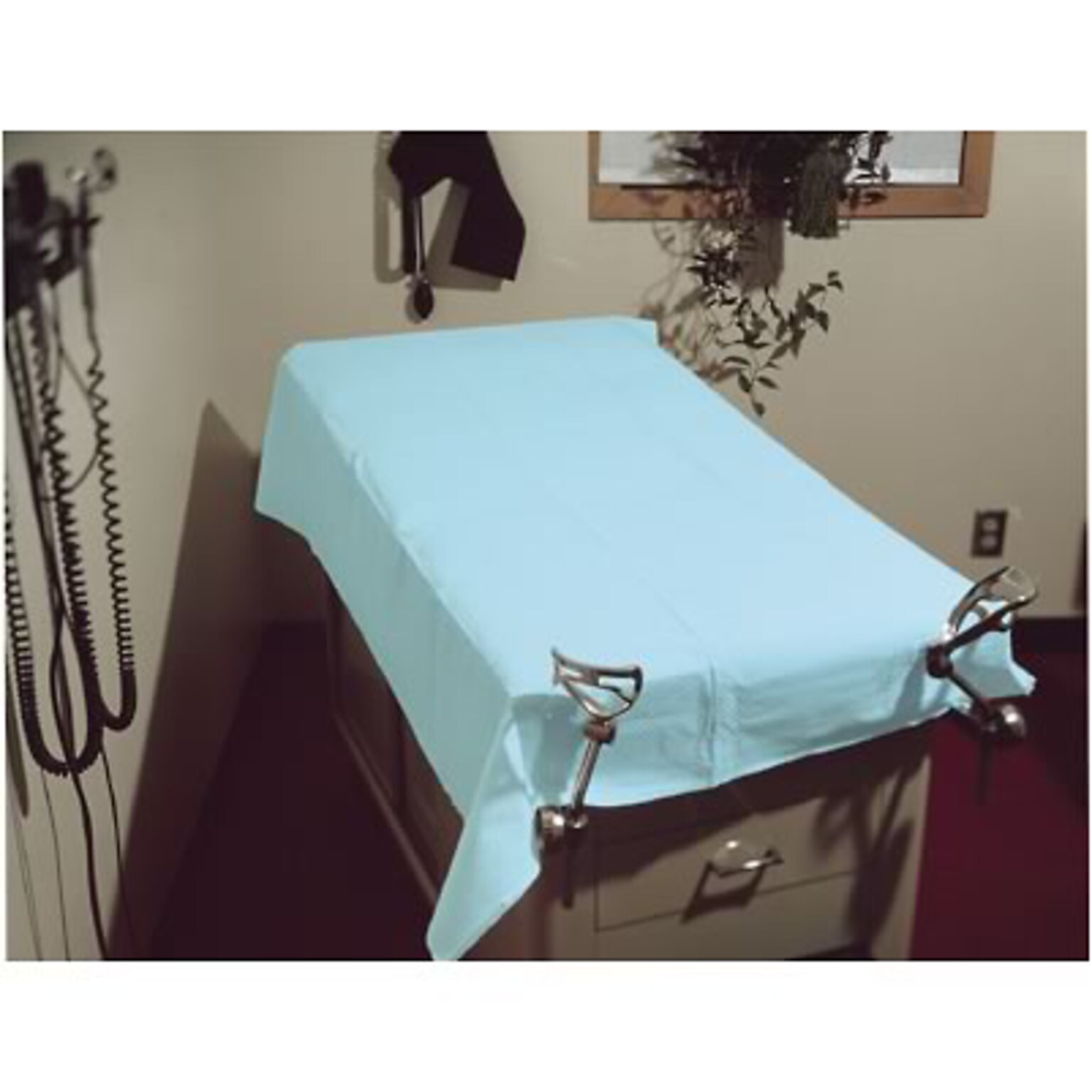 Tidi® Disposable Sheets; Tissue, 40x48, Blue, 100/Case