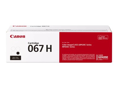 Canon 067 H Black High Yield Toner Cartridge (5106C001)