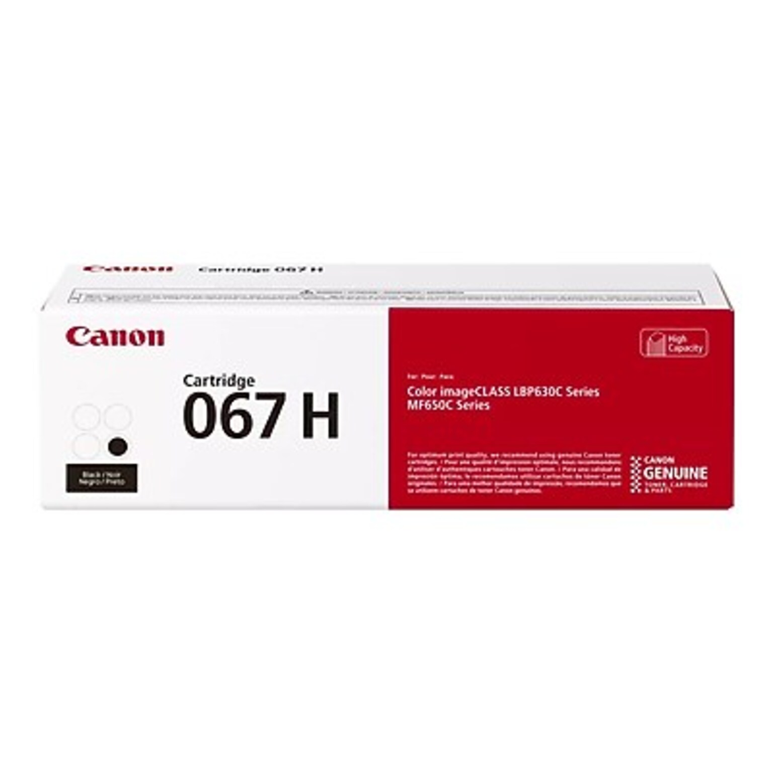 Canon 067 H Black High Yield Toner Cartridge (5106C001)