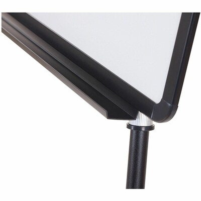 Lorell Presentation Easel, 49.02, Black Metal, (LLR43032)