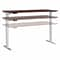 Bush Business Furniture Move 40 Series 72W Electric Height Adjustable Standing Desk, Hansen Cherry/